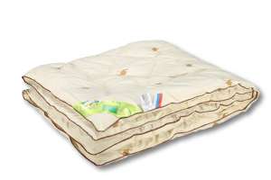 Одеяло детское АльВиТек Верблюжонок 110х140 классическое